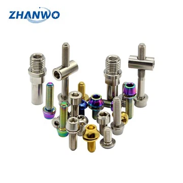Pernos de titanio para bicicletas